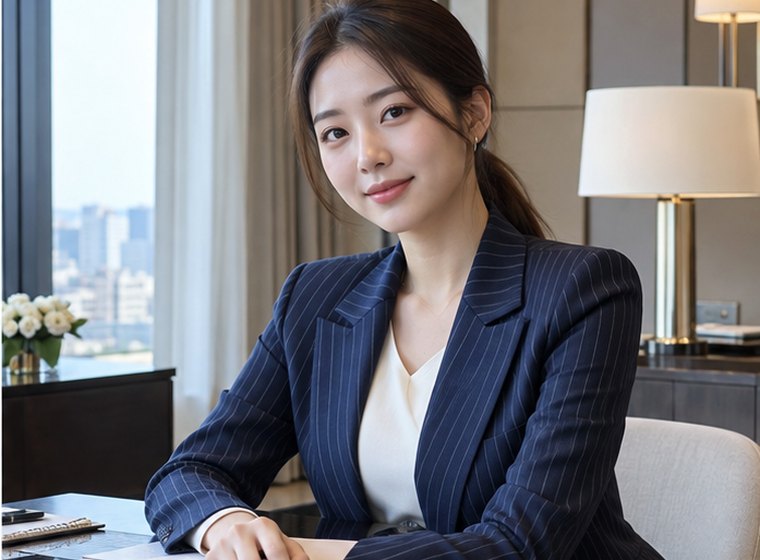 인계동 정적이완 향·오일 관리 안내 카드의 서로 다른 20대 성인 한국 여성 모델